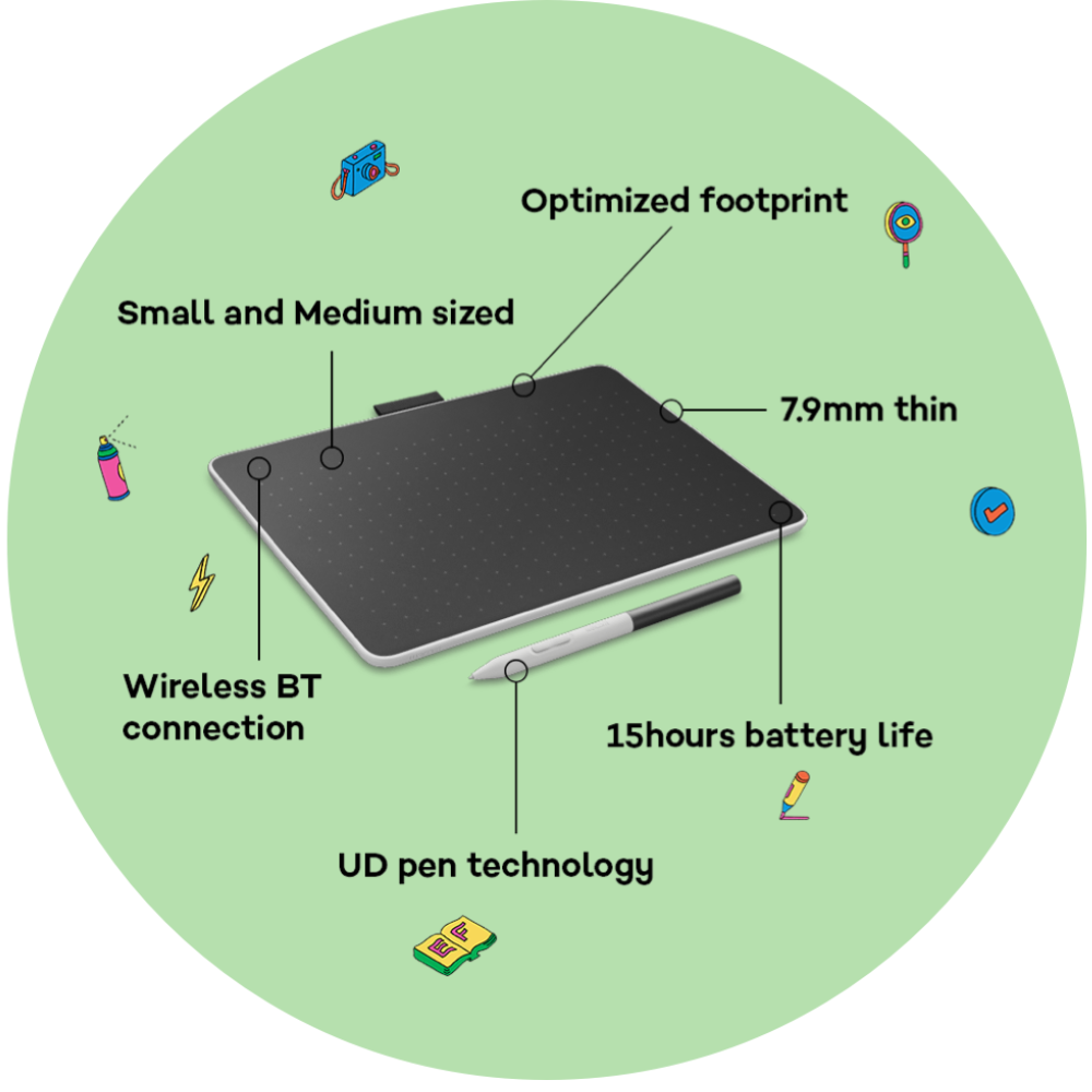 Wacom One Pen Tablet Medium - India Webcomm Solutions