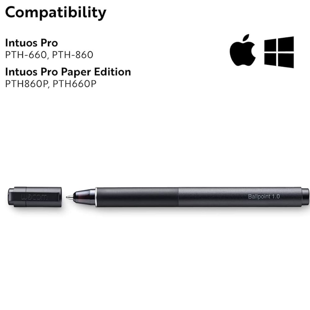 Wacom Ballpoint Pen For Intuos Pro Paper Edition and Intuos Pro