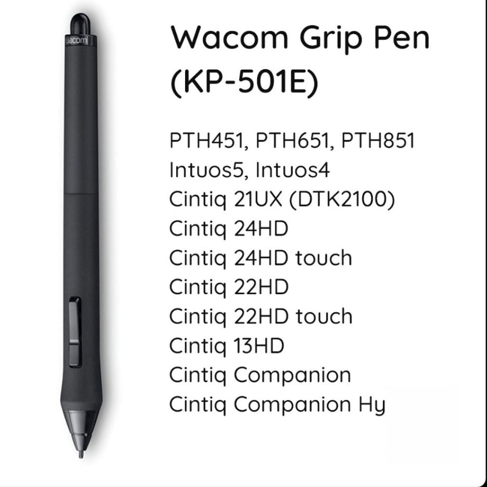 Wacom Grip Pen for Intuos Tablet, Cintiq Pro and Cintiq Pro India Webcomm  Solutions