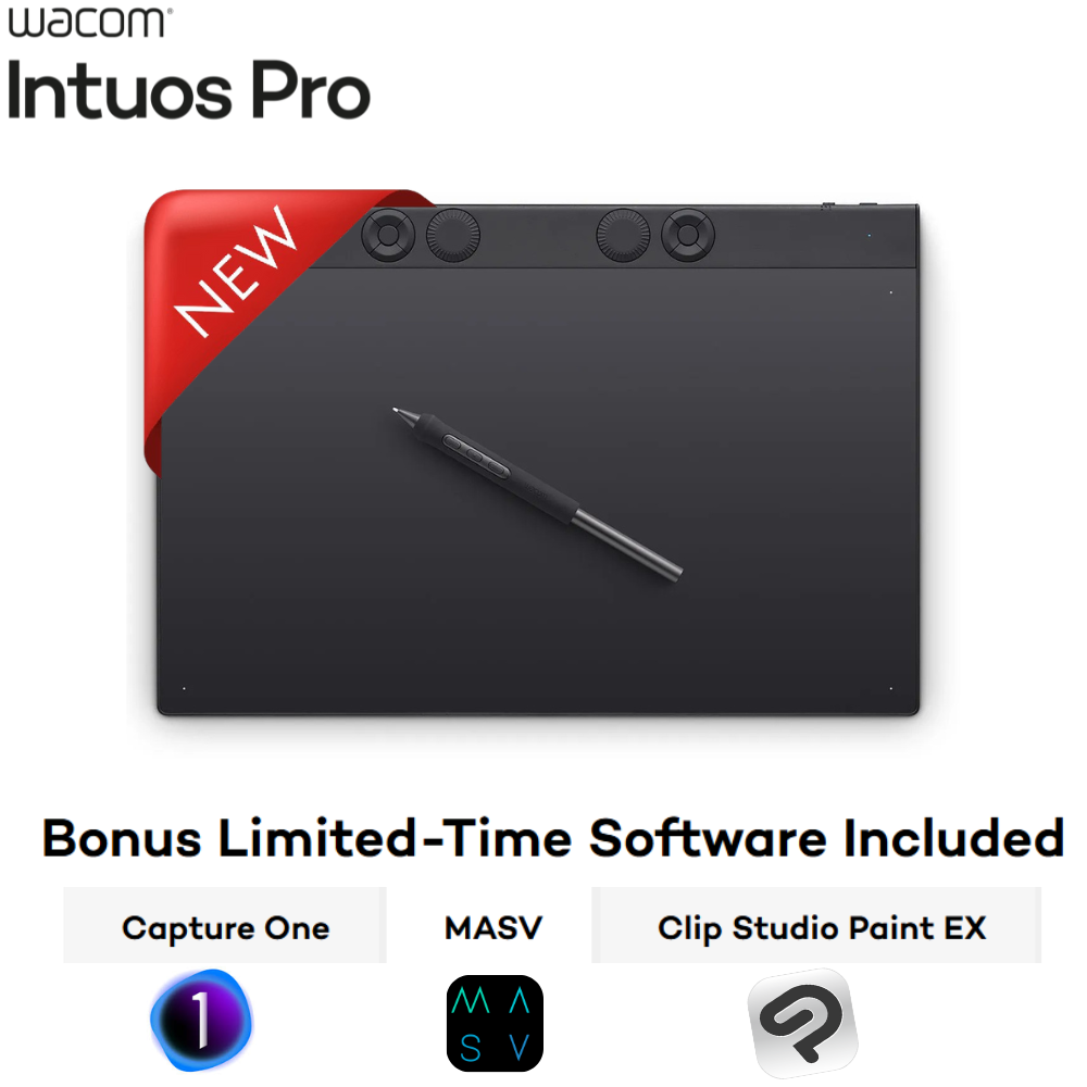 Intuos Pro Large PTK870K0C Bluetooth Graphic Drawing Tablet