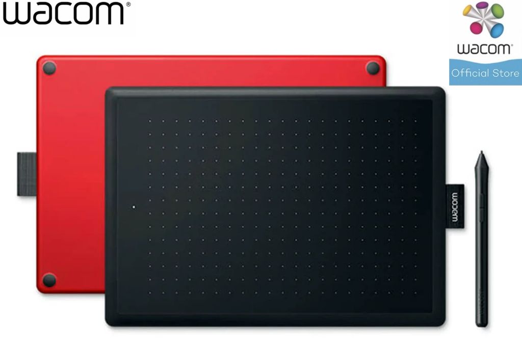 One by Wacom Medium CTL-672 Drawing Pen Tablet for Beginner