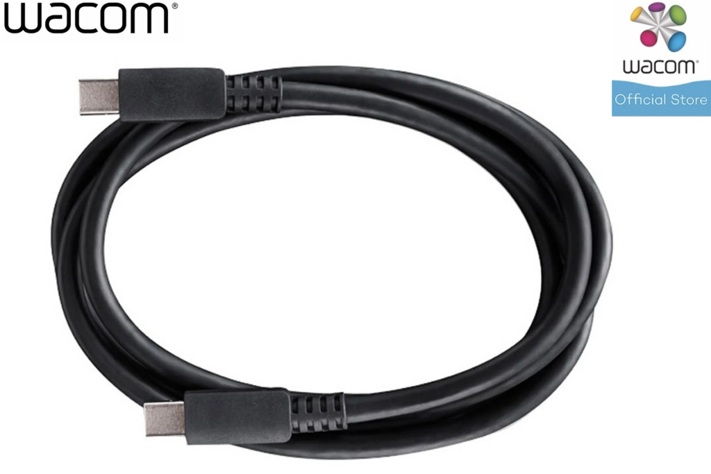 WACOM One 液晶ペンタブレット 12 USB-C Cable Wacom One USB-C Cable Wacom One S and M