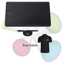 Load image into Gallery viewer, WACOM PTH-660/K0-CA intuos pro medium 13.3 x 8.6 inch Graphics Tablet  (Black, Connectivity - USB, Bluetooth)
