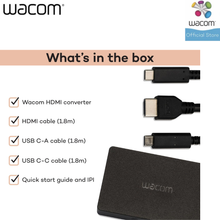 Load image into Gallery viewer, Wacom HDMI to USB-C Converter Kit
