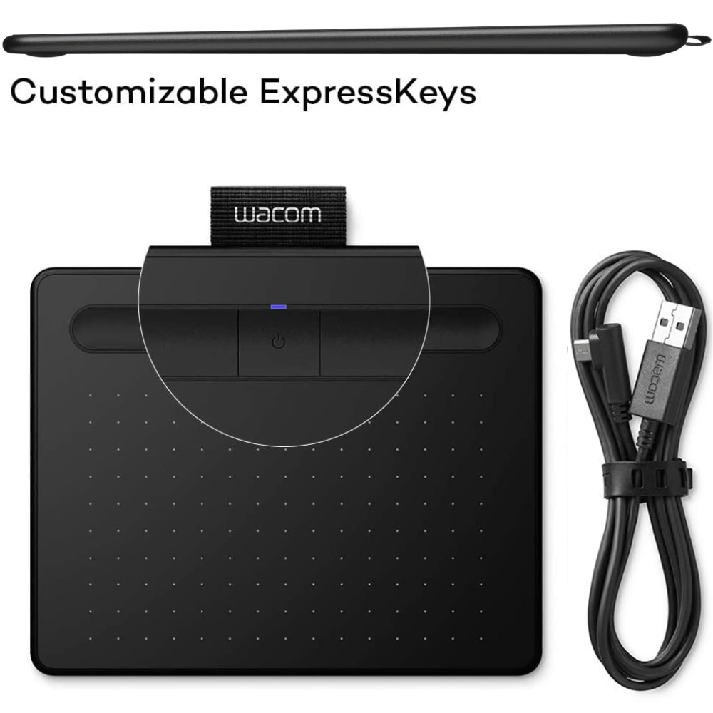 Wacom Intuos Wireless Bluetooth Graphic Tablet outlet