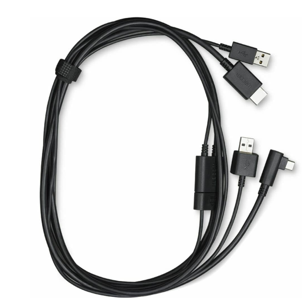 Wacom X-Shape Cable for DTC133 - India Webcomm Solutions